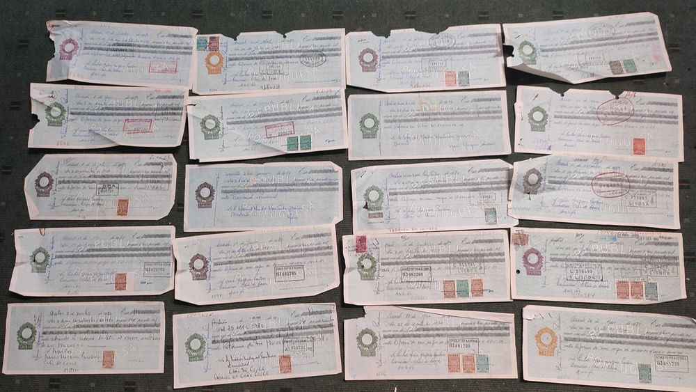 Lote 144 Letras Comerciais Antigas