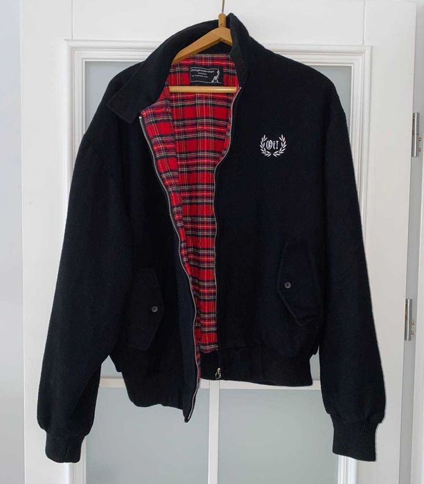 Чоловічий шерстяний бомбер харік knightsbridge london size xl