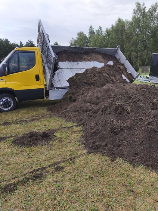 Usługi wynajem mini koparki 2.7T z operatorem + wywrotką 3 stronną IVE