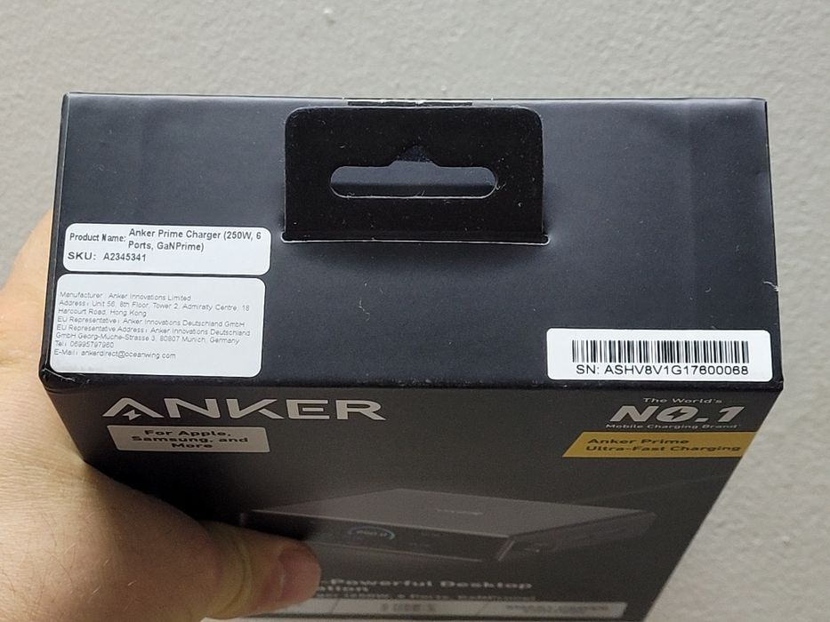 Тільки Євровилка Anker 240 w  Anker