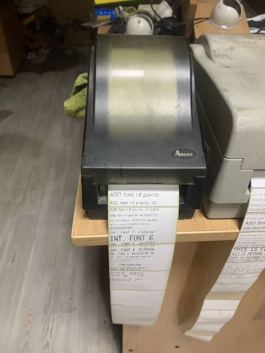 бу Принтер этикеток Argox