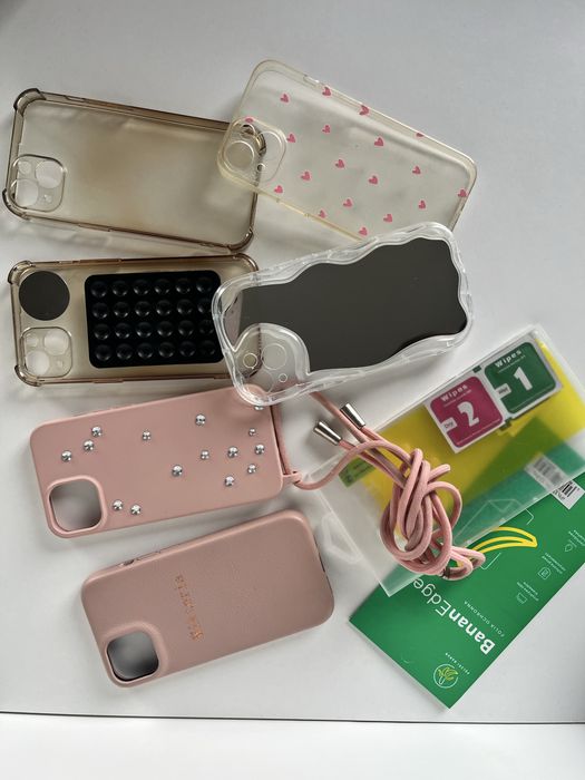 Zestaw etui i foli na ekran Iphone 13