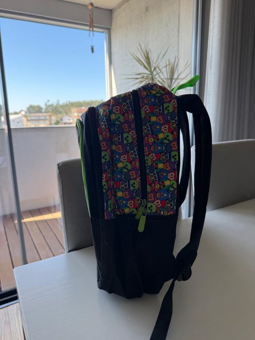 Mochila para criança Brawl Stars com lancheira e estojo
