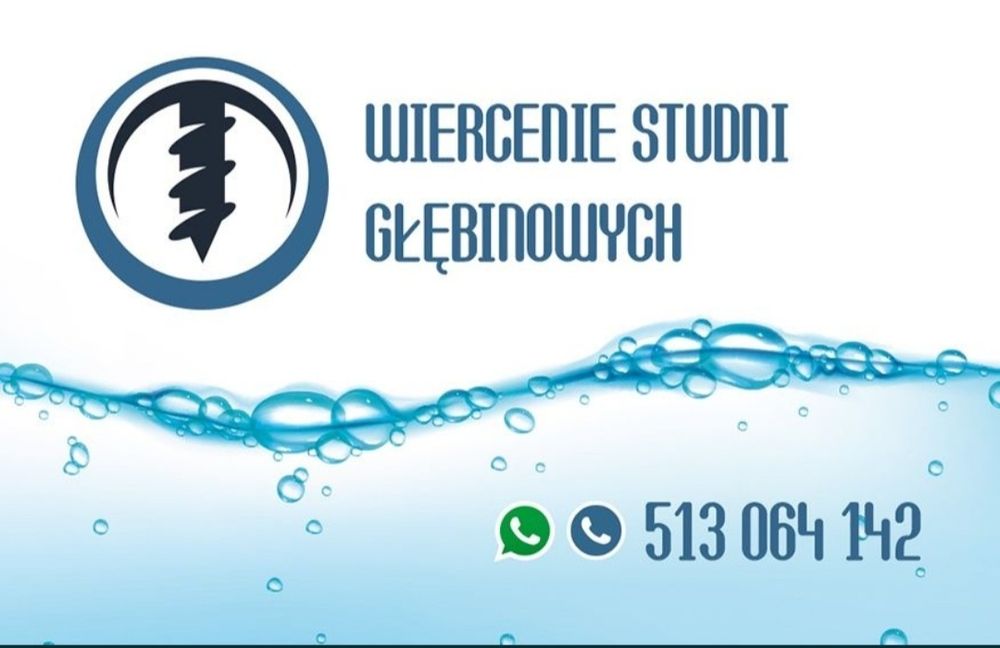 Wiercenie studni głębinowych I odwierty pod pompy ciepła