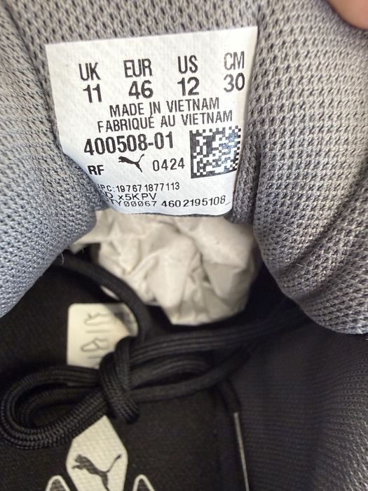 Puma Carbon Particle оригінал нові US 12 EU 46 30 см USA official store