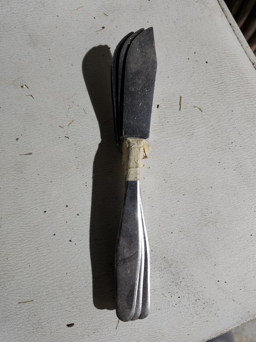 Conjunto de facas,colheres e garfos