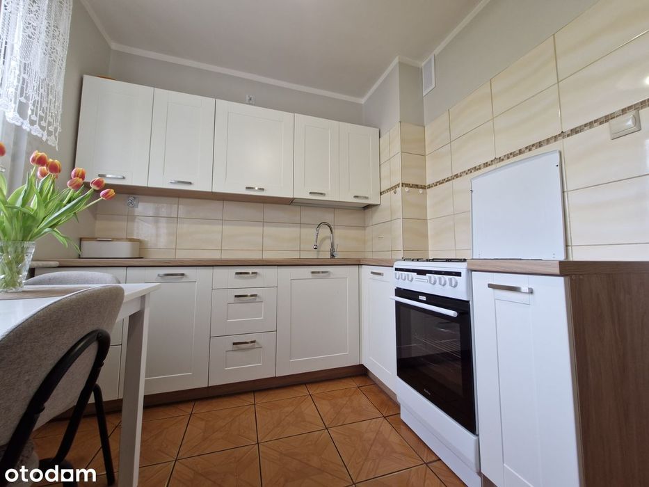 Przytulne 3-pokojowe mieszkanie z balkonem i piwnicą Centrum przy MOKu