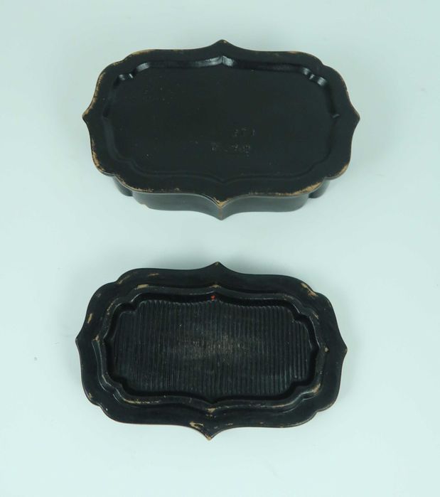 Caixa fosforeira terracota WS&S - Wilhelm Schiller and Sohn 1900s