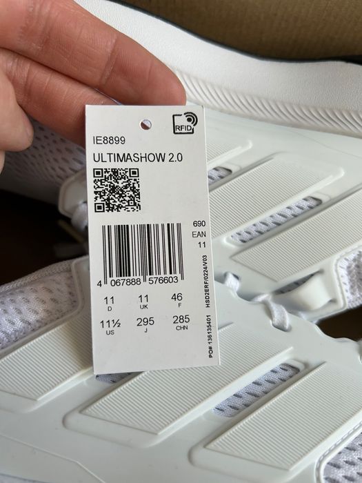 Adidas ultimashow 2.0 Białe rozmiar 46
