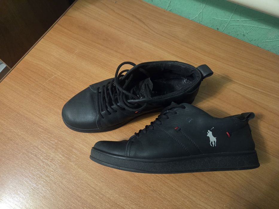 Продам шкіряні кеди Polo