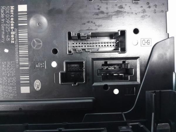 Caixa fusíveis / SAM / BSI MERCEDES-BENZ Classe C (W204)