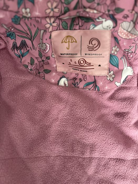 Весняна куртка на дівчинку, демісезонна водовідштовхуюча куртка, осінн