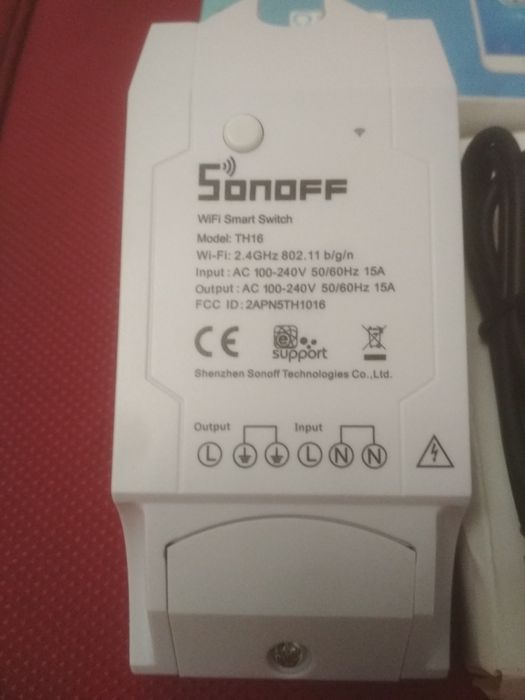Wifi реле термостат Sonoff Th16 , Ds18b20 Si7021