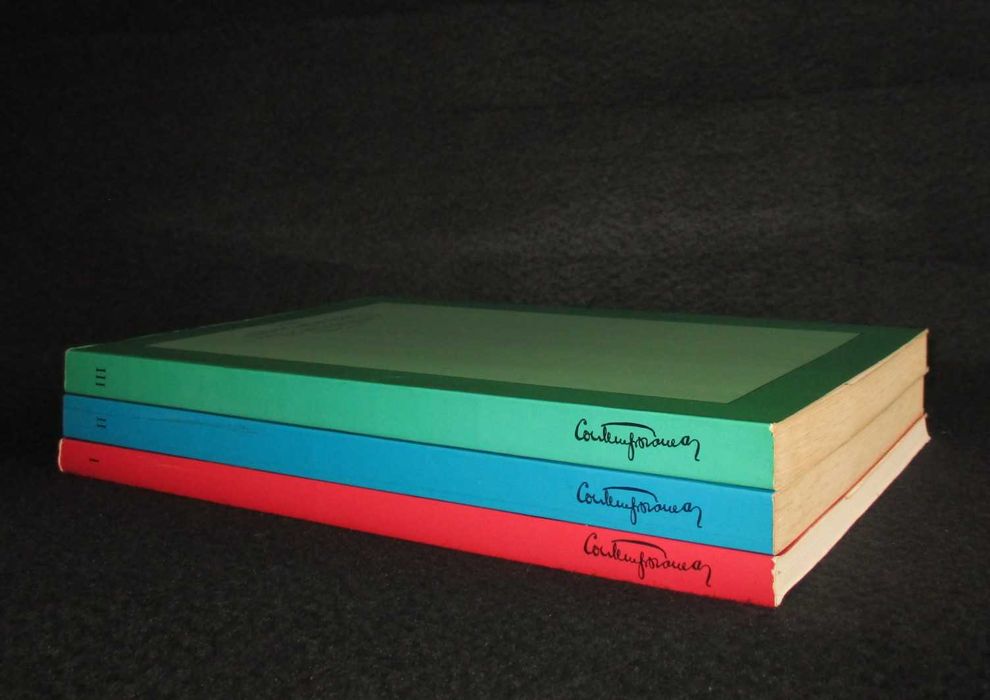 Livros Contemporânea Grande Revista Mensal Contexto 3 Volumes