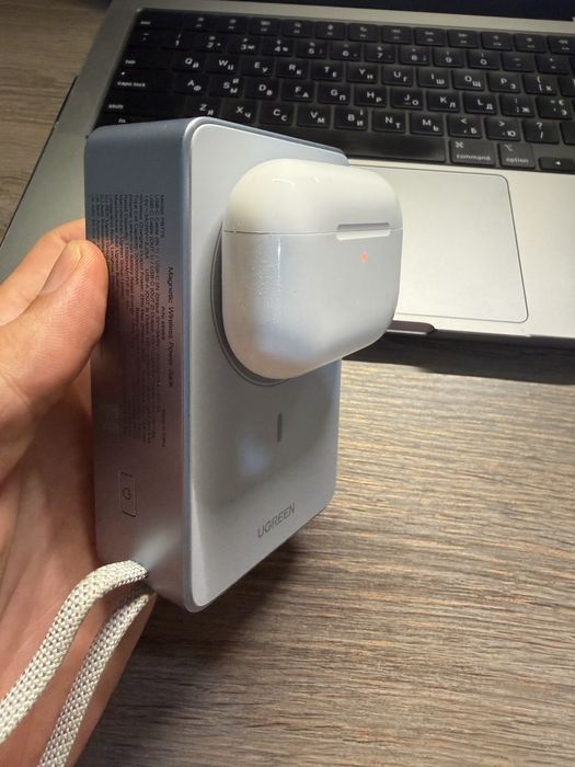 Повербанк UGREEN PB775 Magnetic Wireless Power Bank 20000 мА·год MagSafe Qi2 25W/45W