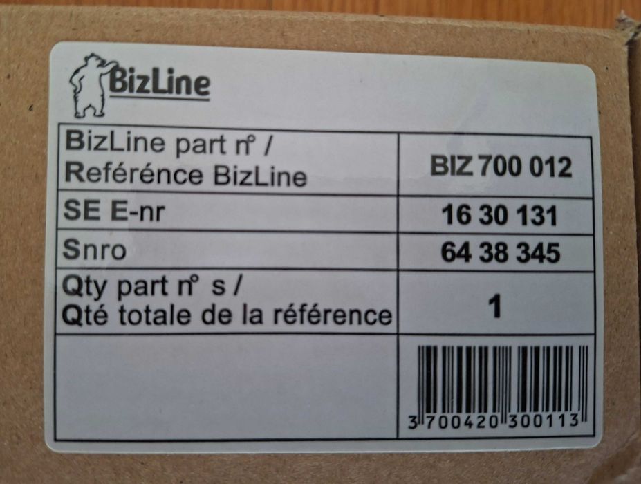 Alicate de cravação Bizline para terminais de 6 a 50 mm² (NOVO)