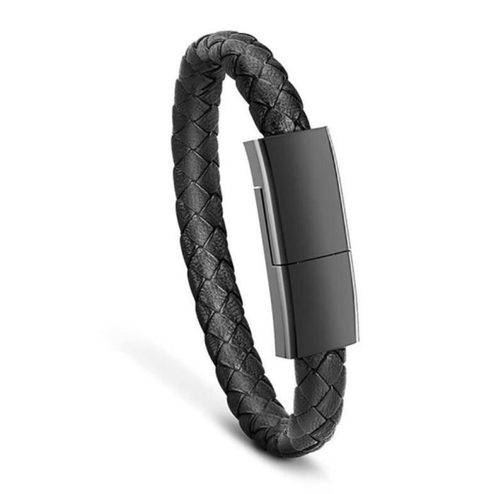 Kabel USB Ładowarka Bransoletka na nadgarstek iPhone 7 8 X XS 11 12 13
