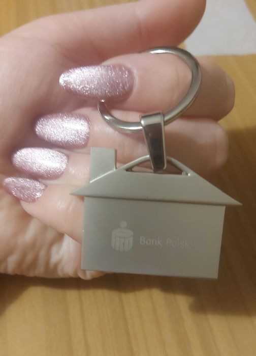 Brelok Dom z grawerem PKO Bank Polski