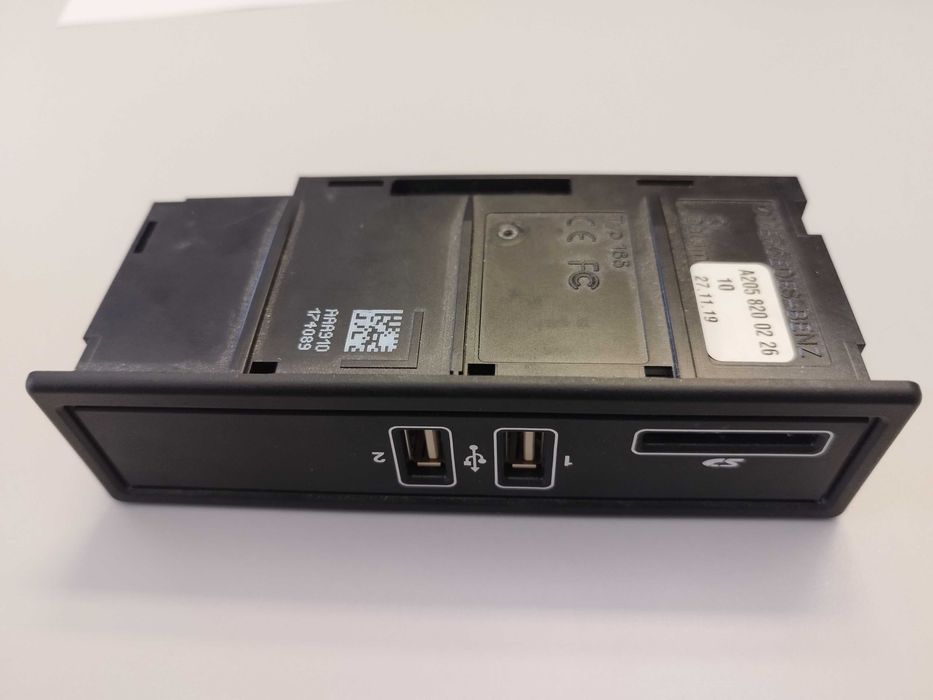 Leitor de cartão SD interface USB, Mercedes C, E e GLC W205 W213 W253
