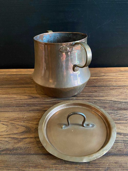 Panela em cobre do Sec. XIX