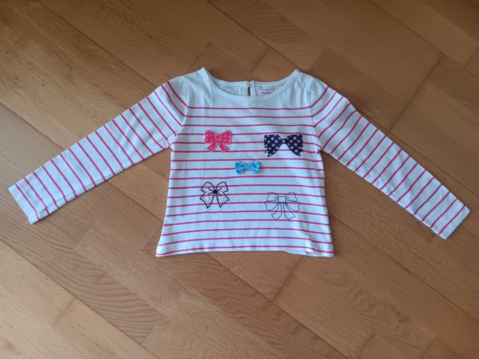 Camisola laços 3/4 anos