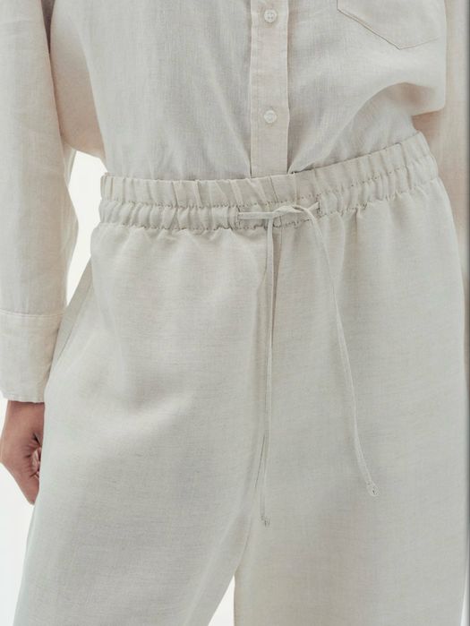 Штани лляні h&m Л