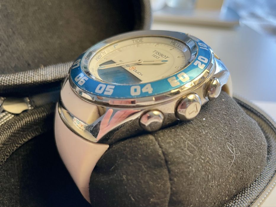 Tissot Sailing Touch Diamond T056.420.27.011.00 używany
