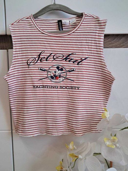 Nowość 2025:) bluzeczka Mickey Mouse H&M roz XS