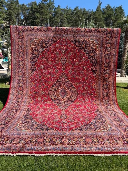 Nowy VINTAGE Dywan Wełniany Perski Iran Keshan 400x300 NAJTANIEJ W POLSCE