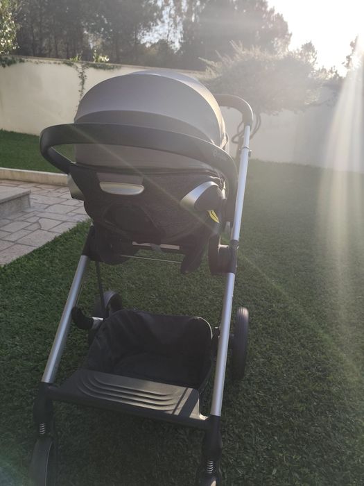 Cadeira auto ovo babycoque Cybex Cloud Z I-size Soho cinza