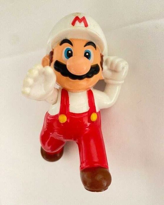 Super Mario Bros. Fire Mario Figure McDonald's Happy Meal Nintendo