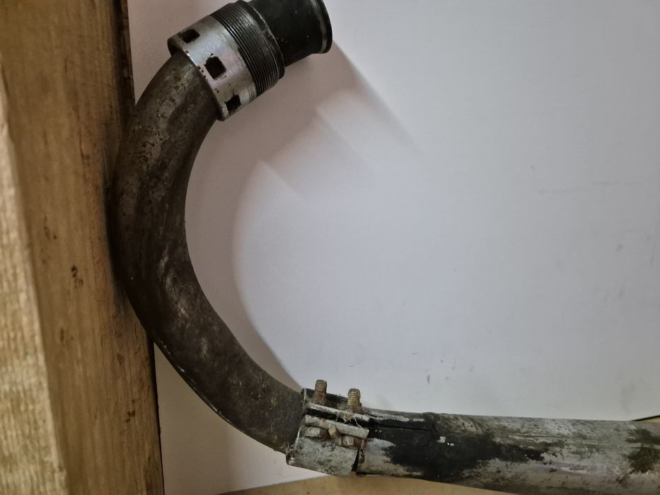 Wydech kolanko mocowanie nakretka cylindra mz etz 250