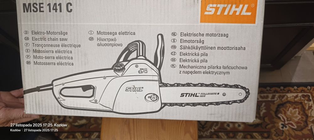 Piła łańcuchowa elektryczna Stihl jak nowa