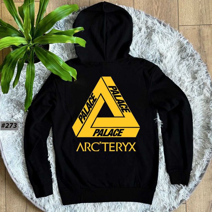 Черное Худи ARCTERYX Neon Горы (XS S M L XL)