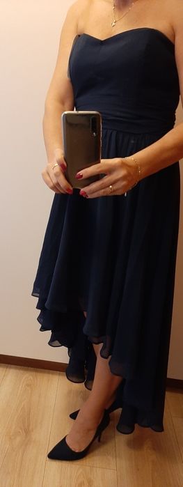 Sukienka asymetryczna Swing