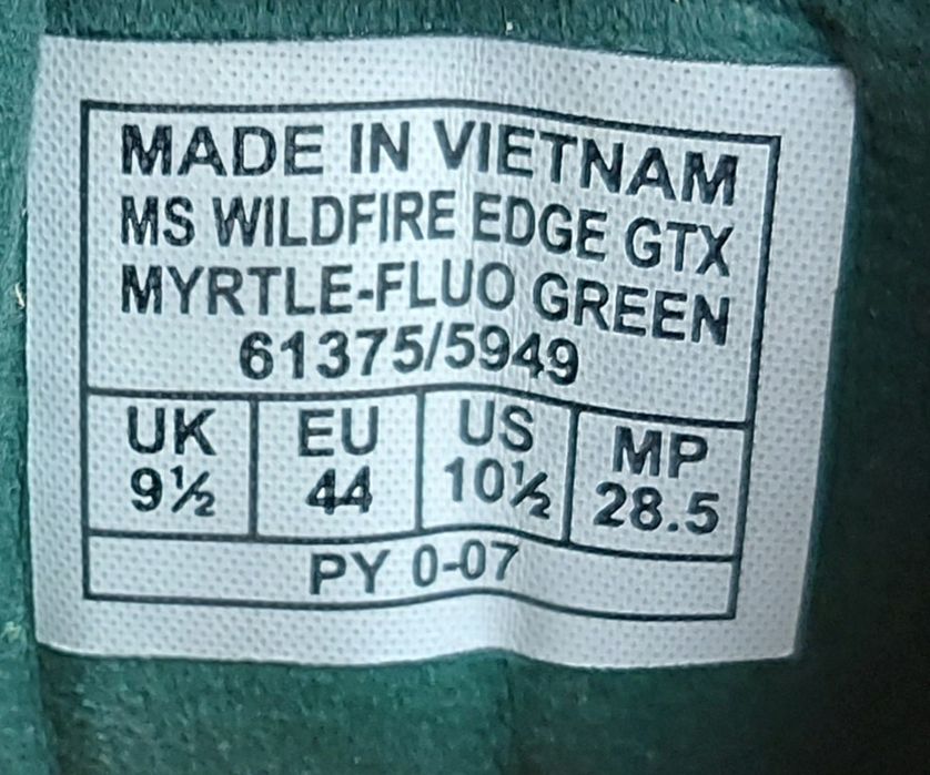 Кроссовки трекинговые тактические фірми salewa на gore tex wildfire ed
