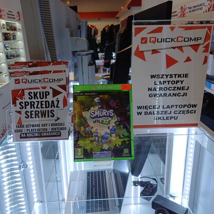 Gra XBOX ONE / X Series Smutft Vileaf Smerfy Złoliść Gwarancja 1 Rok QUICK-COMP Przemyśl