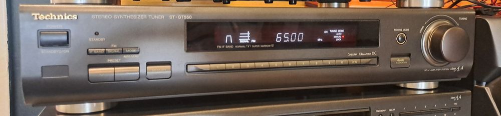 Wieża technics Wzmacniacz SU A700, ST GT550