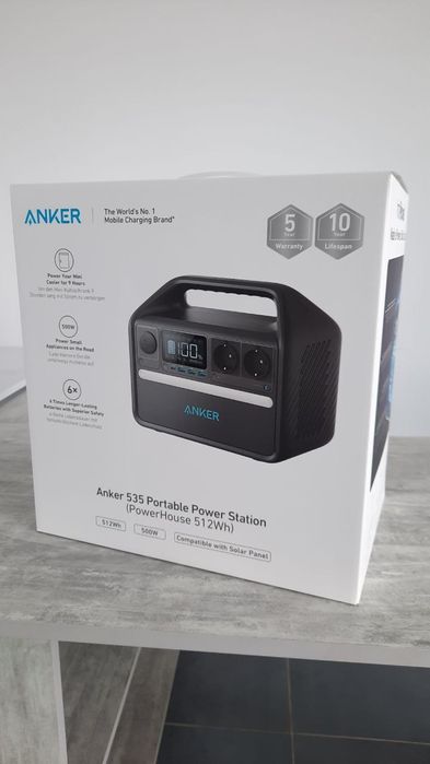 Зарядна станція (павербанк) Anker 535 PowerHouse