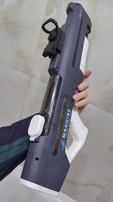 Крутейший Электро Водяной Автомат Пистолет MSWG Батарейки ЛазерПрицел