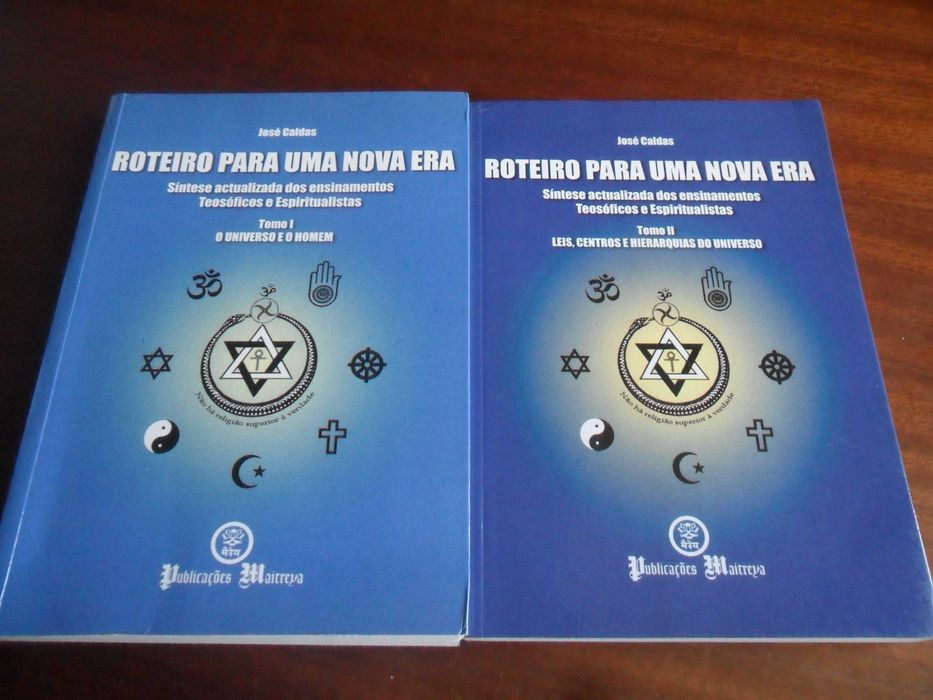 "Roteiro Para Uma Nova Era" - 2 Volumes de José Caldas -1ª Edição 2011