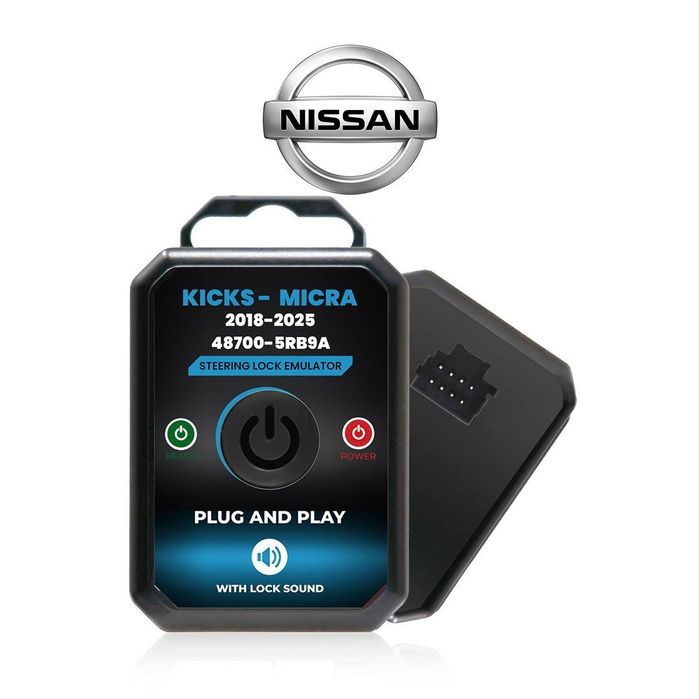 Emulador de Tranca de Direção Nissan / Dacia – ESL / ELV (Plug & Play)