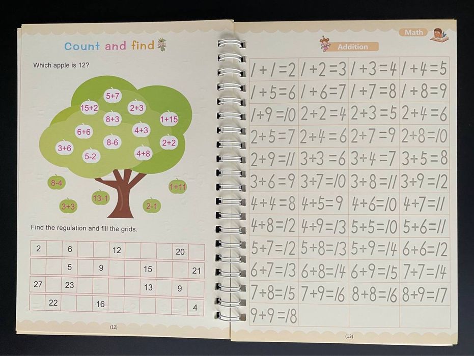 Багаторазовий зошит / зошит з прописами