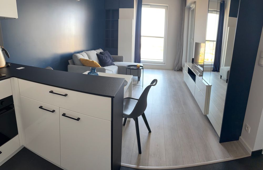 Bezpośrednio, Mieszkanie Katowice Sokolska 30 Towers - klimatyzacja, internet w cenie