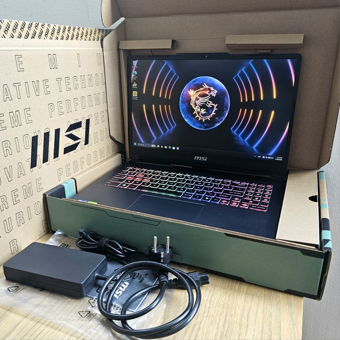 MSI Cyborg 15 i7-13620H, RTX 4060(8), RAM 16GB, SSD 512GB, jak nowy w Warszawie