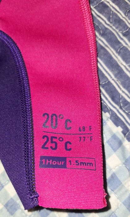 Fato Surf Criança / Menina (5-6 anos), Neoprene 1,5 mm