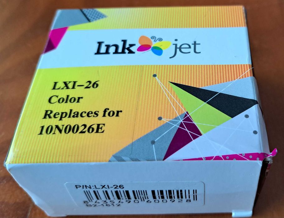 Tinteiro colorido Lexmark - NOVO