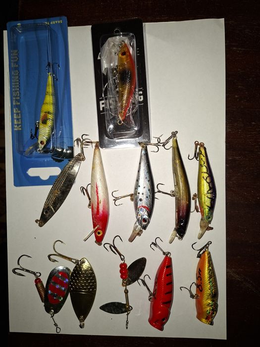 Приманка, хищьник, воблер, рыбалка одним лотом