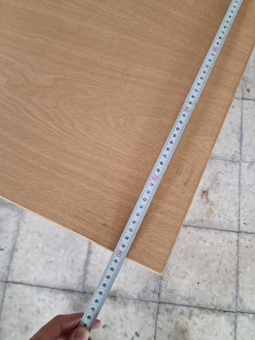 3 Secretárias espaçosas de madeira para escritório