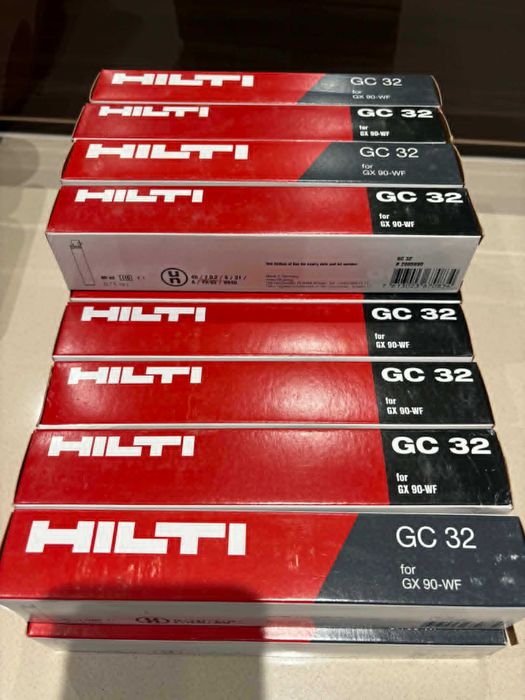 Gaz  Hilti GC 32 do gwoździarki hilti GX 90-WF-nowy